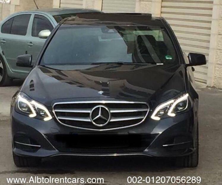 أيجار أحدث سيارة مرسيدس E200 بالسائق في مصر 