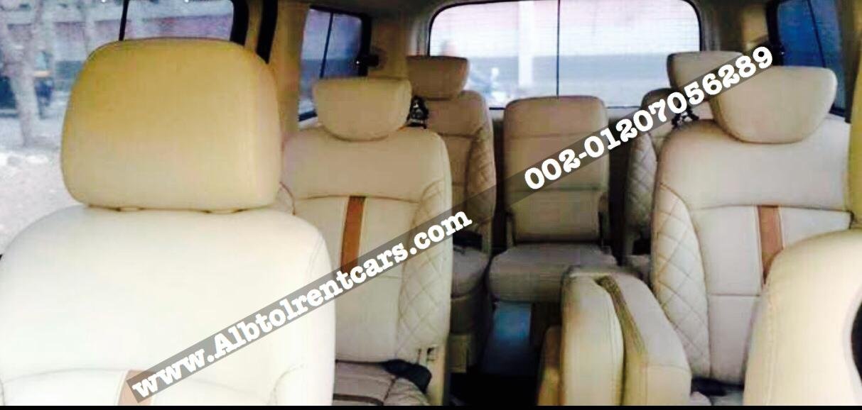 ايجار فان اتش وان h1 بالسائق لخدمة ليموزين وسياحة في مصر