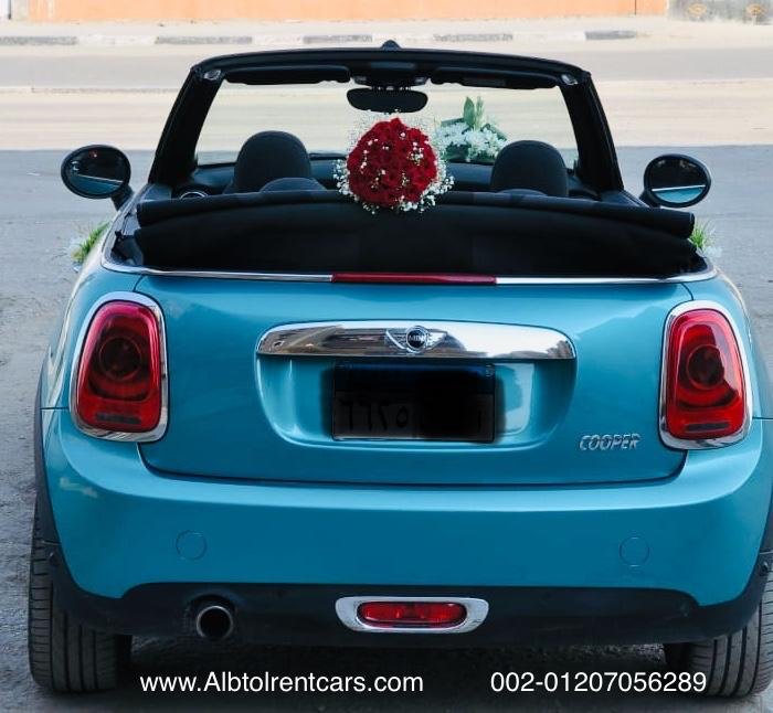 تأجير افضل سيارة للدعايا والزفاف ميني كوبر 4 مني كوبر للايجار بالسائق في مصر