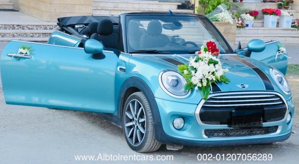 تأجير افضل سيارة للدعايا والزفاف ميني كوبر
