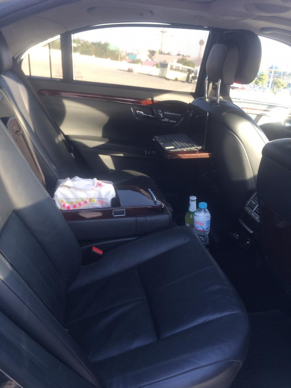 تأجير سيارات مرسيدس S500 مع السائق للزفاف والسياحة