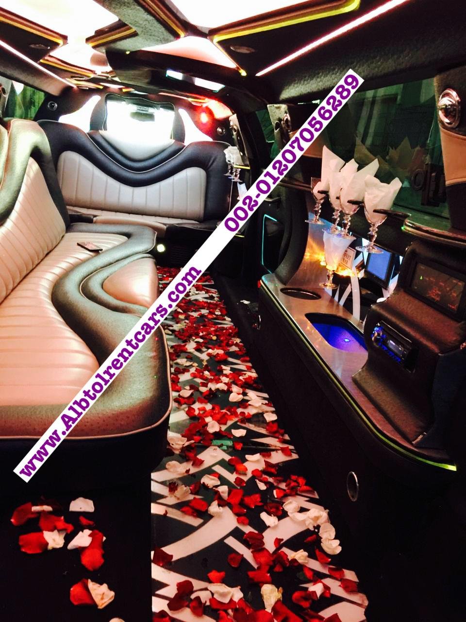 ايجار سيارة زفاف كرايسلر ليموزين 4 ايجار سيارة زفاف كرايسلر ليموزين