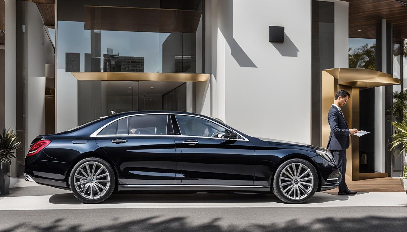 إجراءات إيجار سيارة مراسبة S500